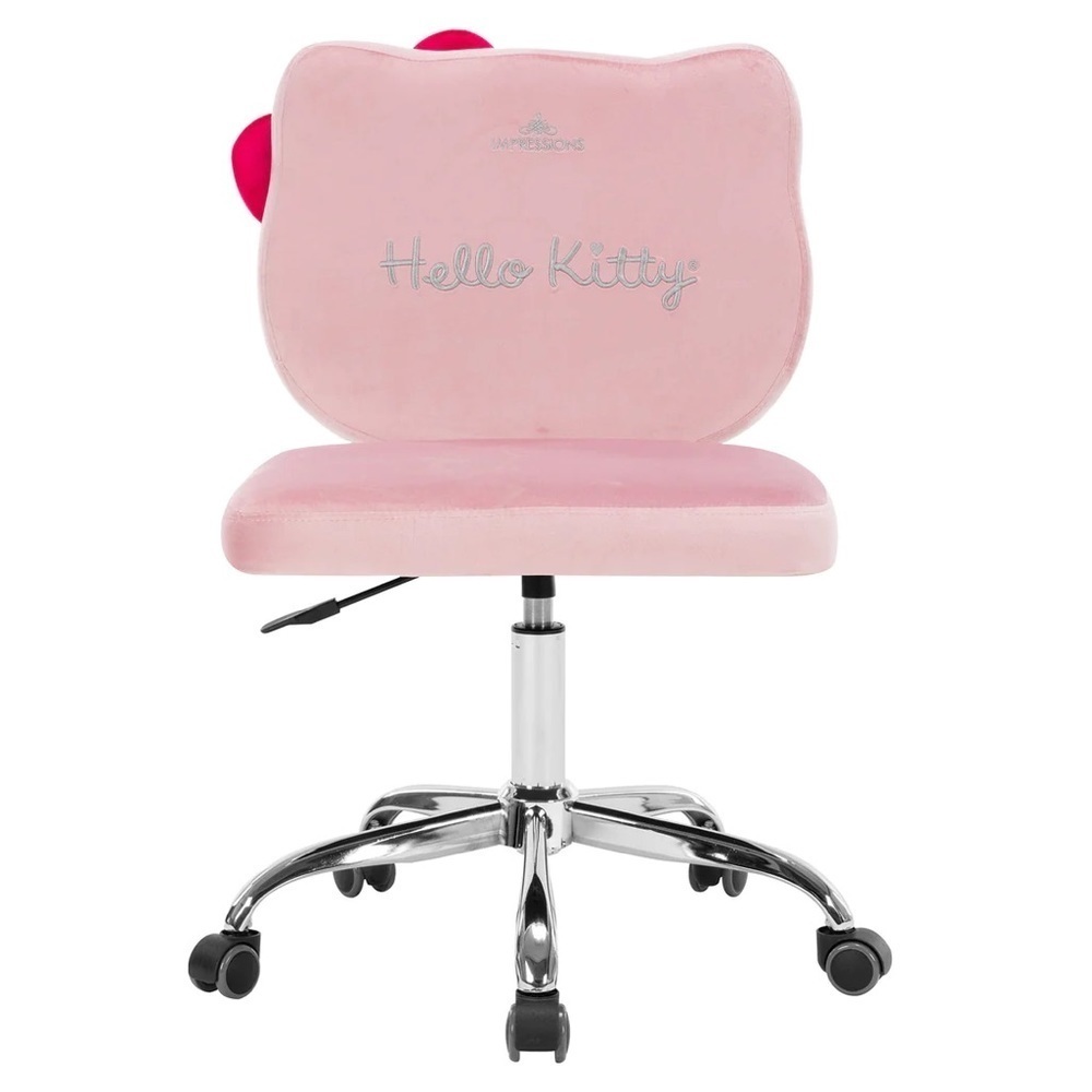 Hello Kitty® Kawaii Swivel Vanity Chair - Picture 2 of 9
